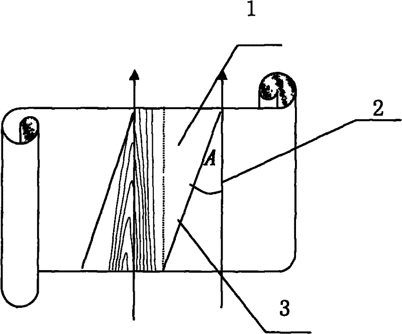 Method for manufacturing shadow changing recombined decorative wood by using natural wood