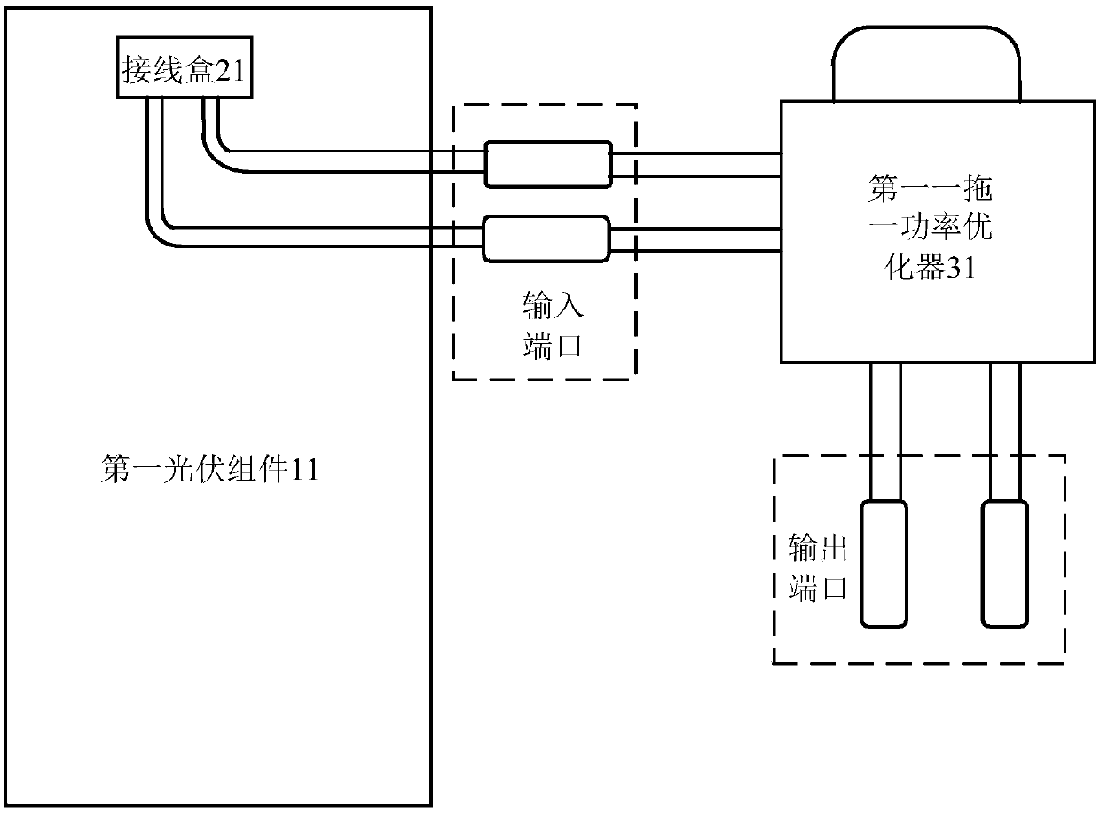 Photovoltaic wiring device and power optimization system and method