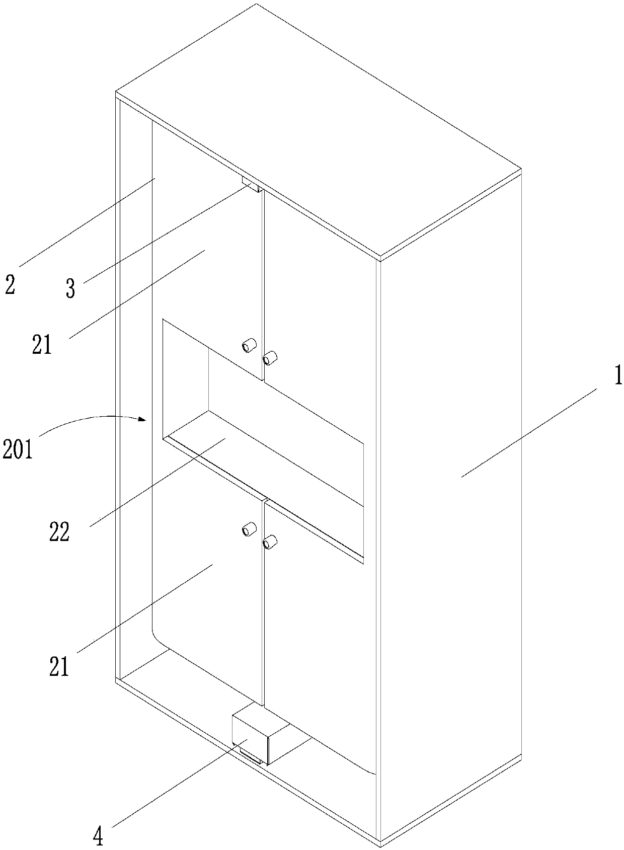 flip cabinet