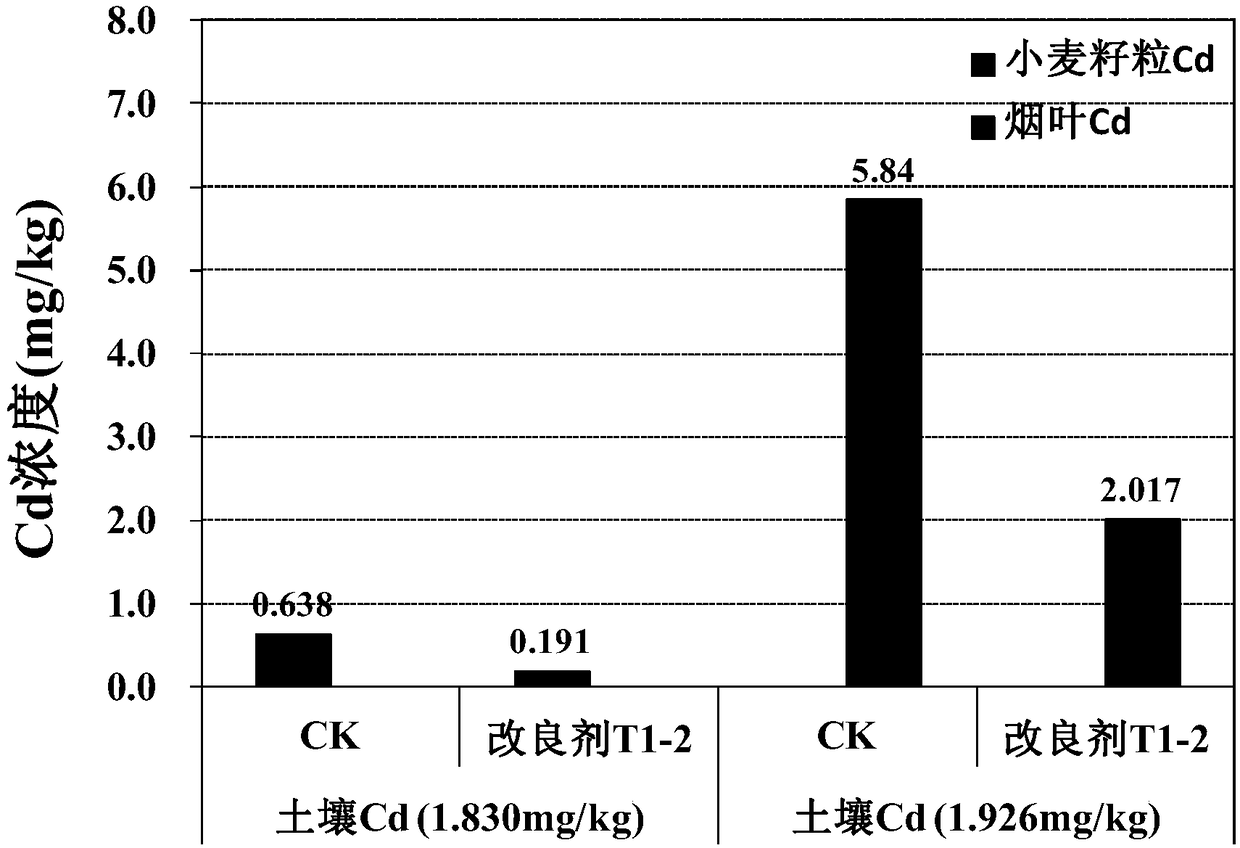 Soil amendment for increasing agglomerates and reducing cadmium availability and using method thereof