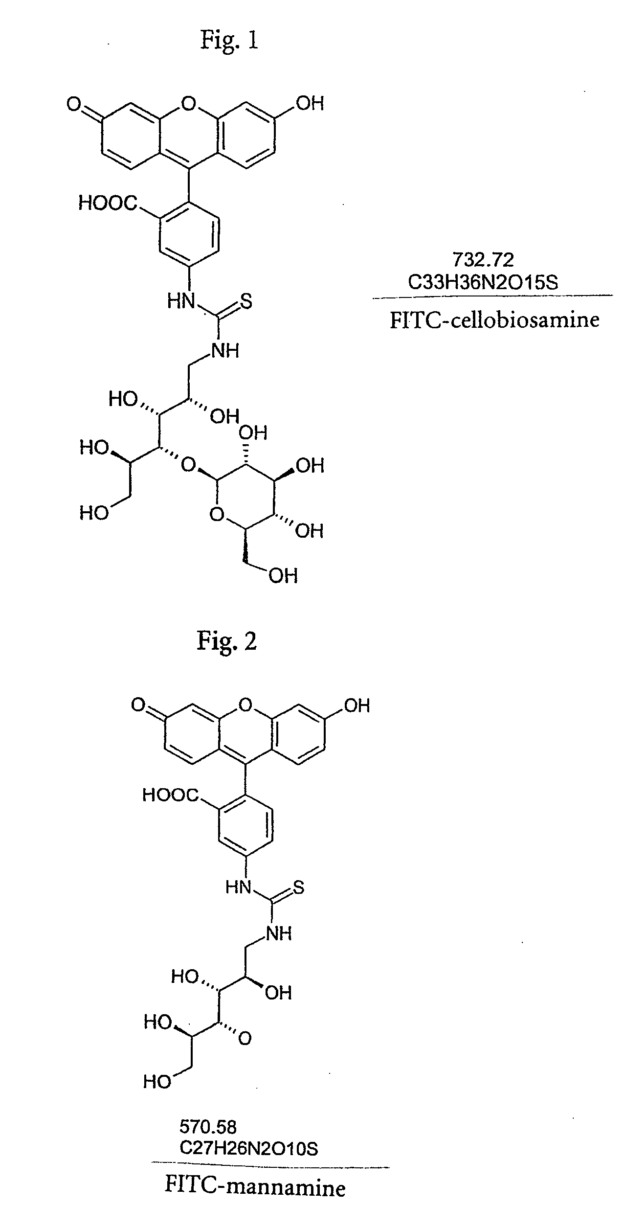 Stiochiometrically defined dye-labelled substances for measuring glomerular filtration rate, the production thereof and their use