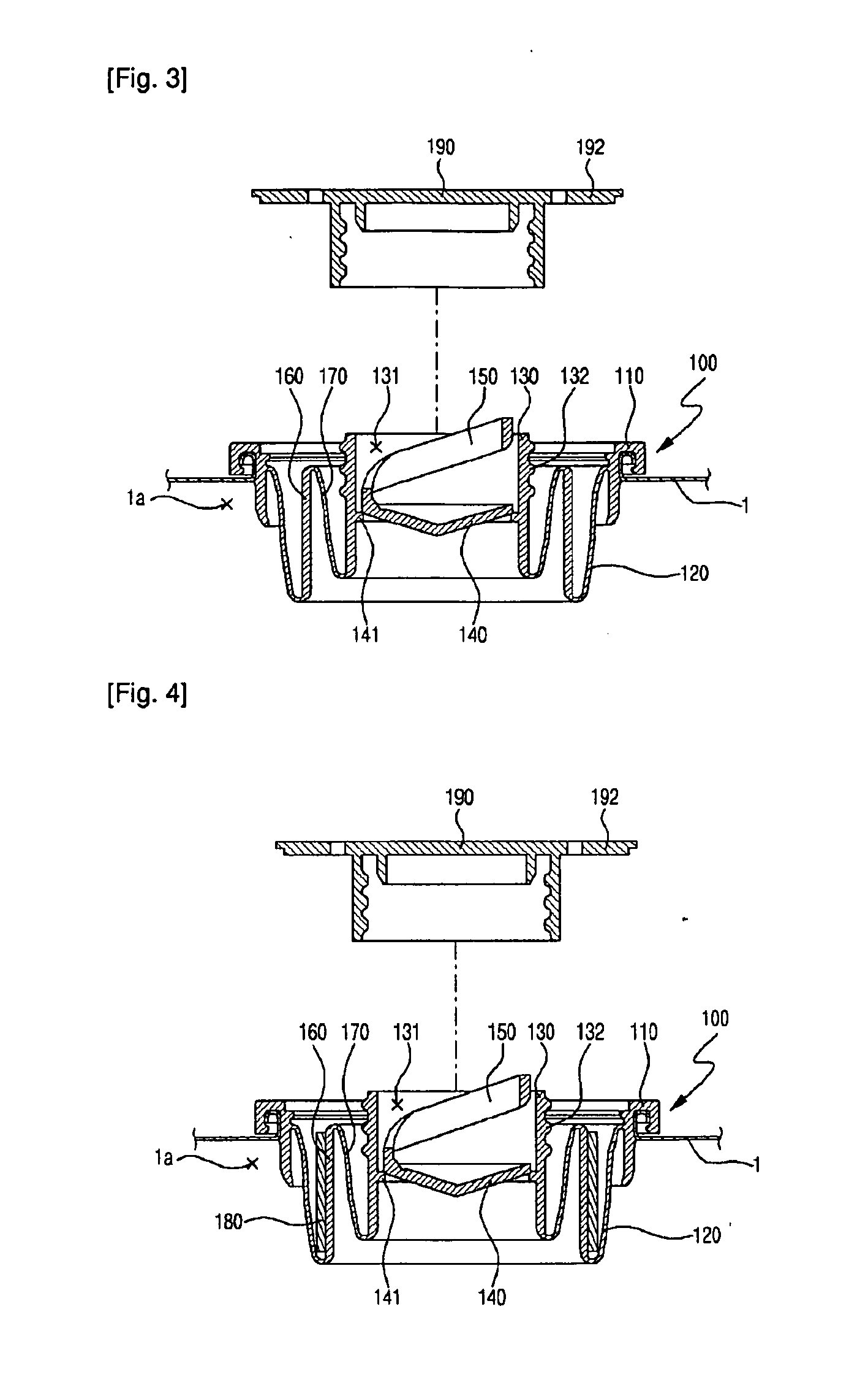 Spout cap having two steps type straw part