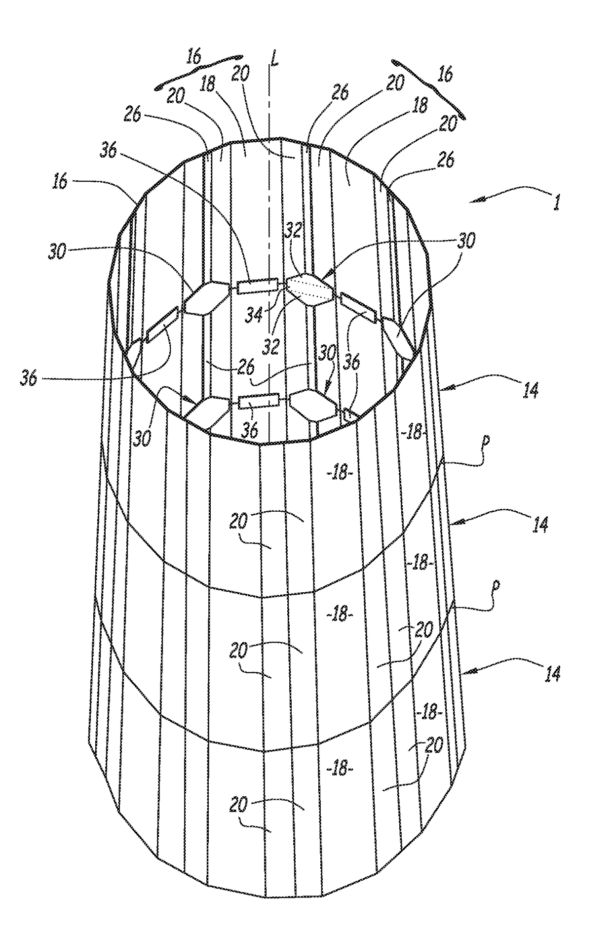 Wind Turbine Tower Section, Wind Turbine Tower and Assembly Method