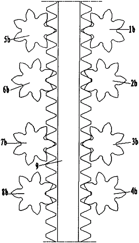 A method for improving the carrying capacity of rack and pinion lifting device of self-elevating platform