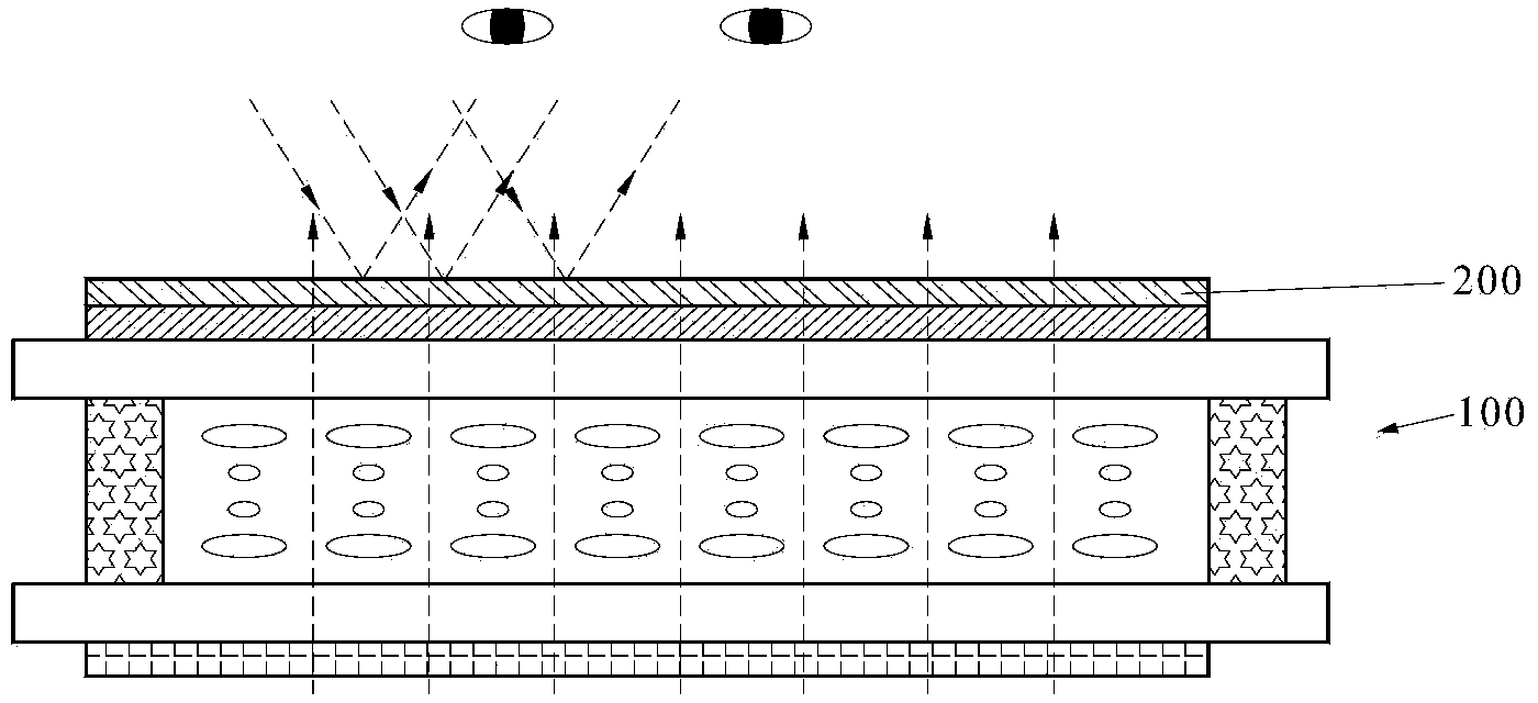 Mirror surface display device