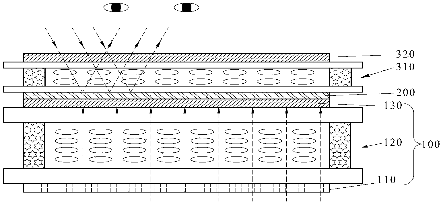 Mirror surface display device