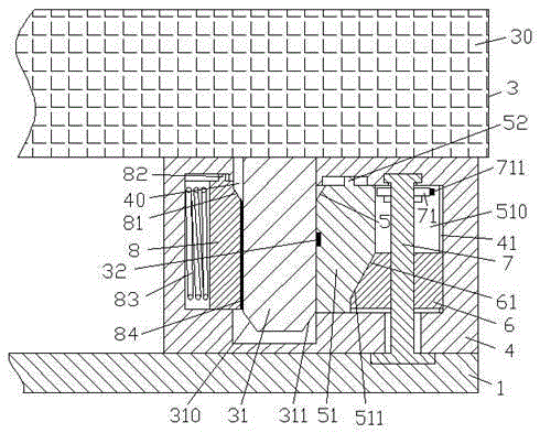 Wear-proof circuit board component with alarm