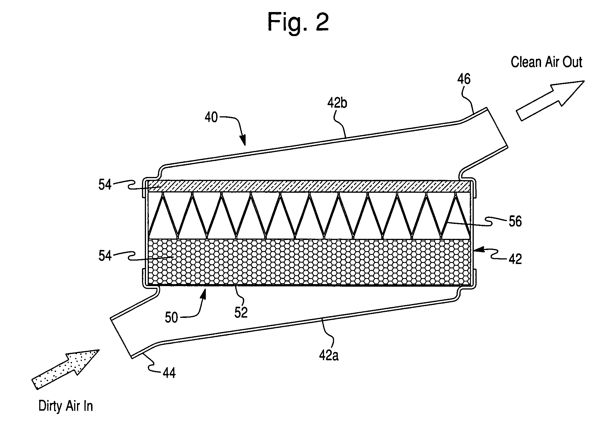 Air-filtration system for vehicle operator