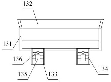 A winding and placing device for chemical fiber production