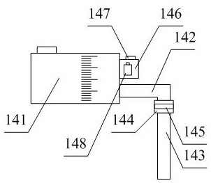 A winding and placing device for chemical fiber production