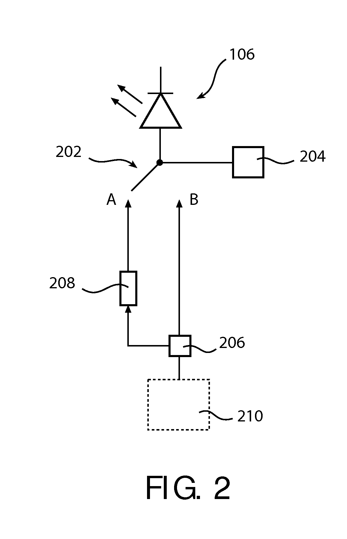 Illumination device comprising an internal power source and an interface for connecting the illumination device to an external power supply