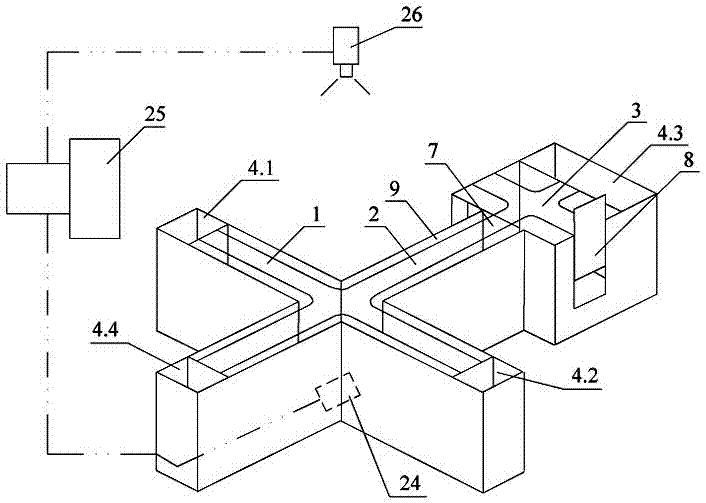 Double-deck semi-closed automatic "ten"-shaped maze for domestic pigeons