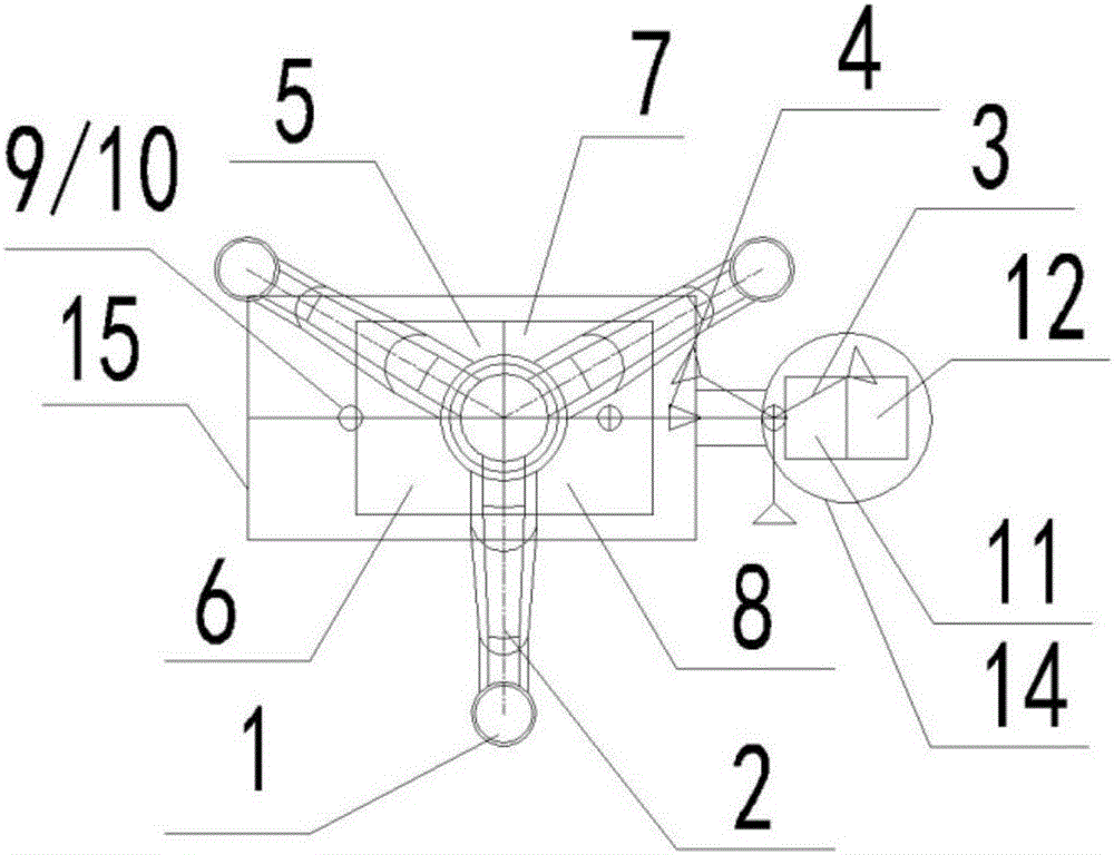 Jacket type hydrological observation instrument