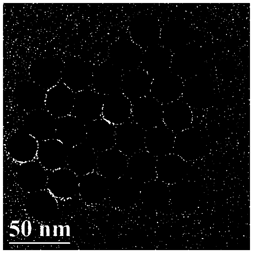 Preparation method of nanocrystal with core-shell-shell structure