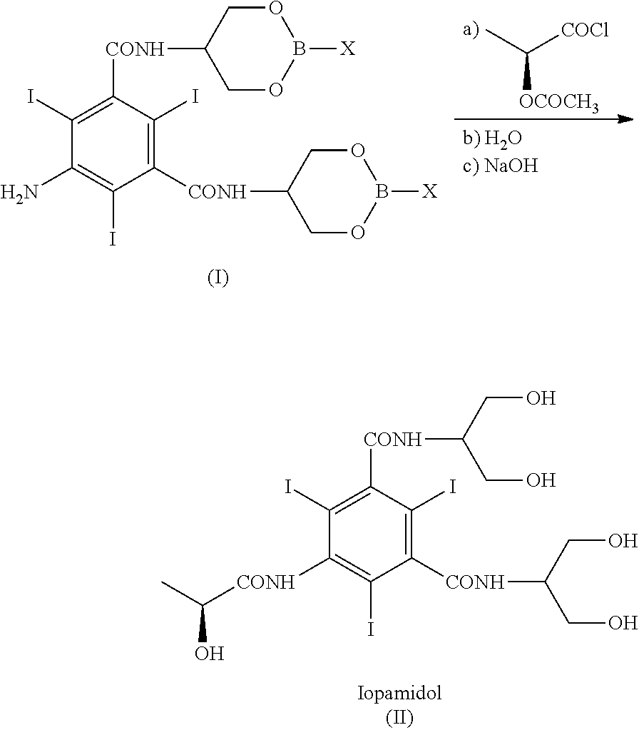 Process for the preparation of iopamidol