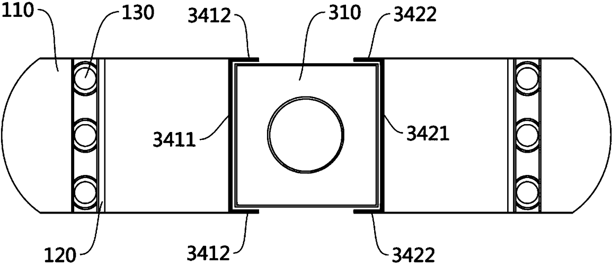 Trundle capable of lifting transverse shaft and avoiding vibration and vehicle