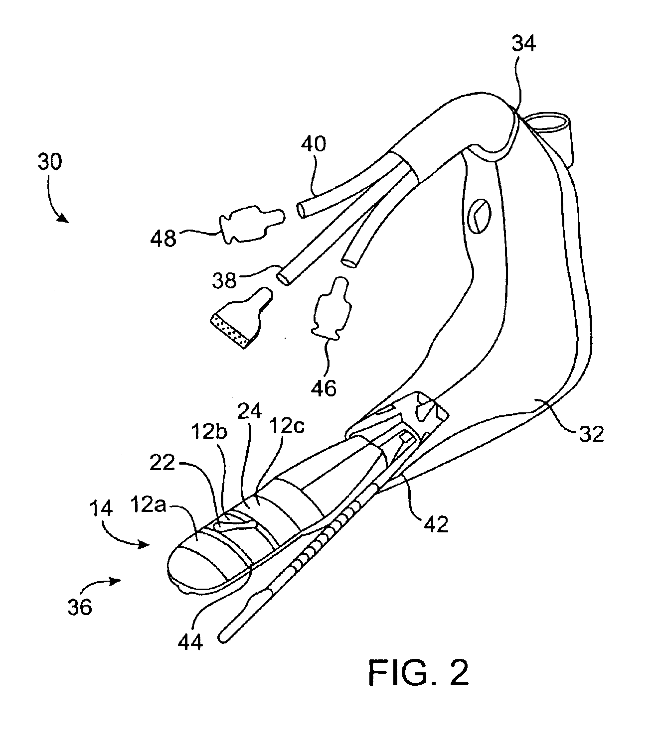 Needle deployment for temperature sensing from an electrode