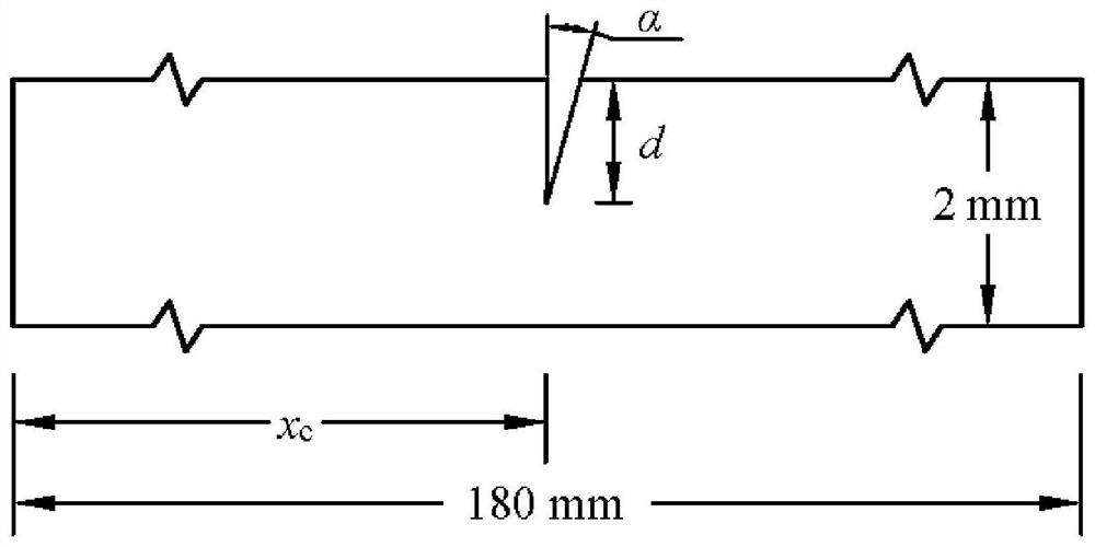 A non-destructive testing method for micro-defects in long-distance thin-plate structures