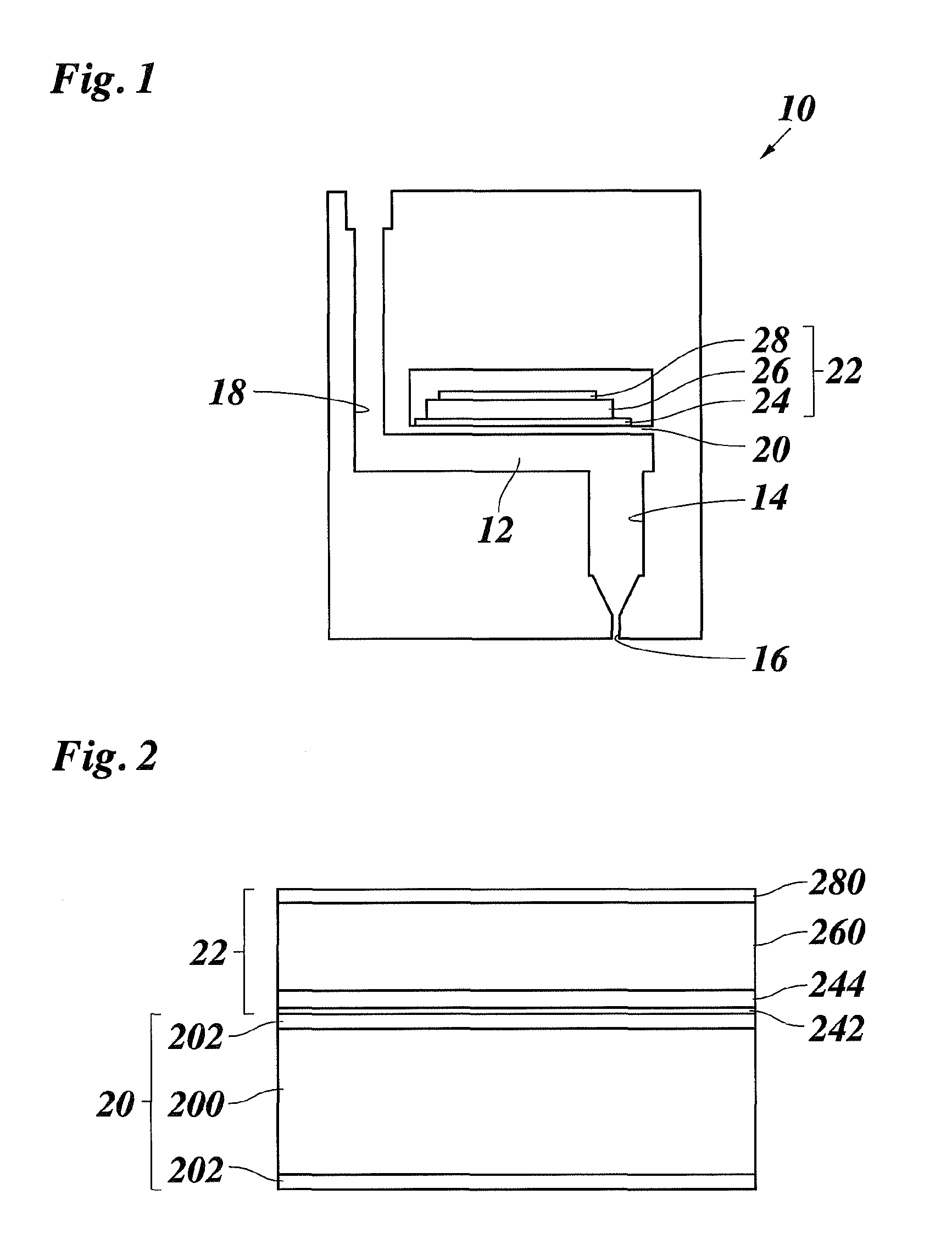 Ink jet print head with piezoelectric actuator