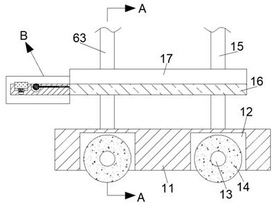 A self-aligning plastic pipe lifting installation support frame