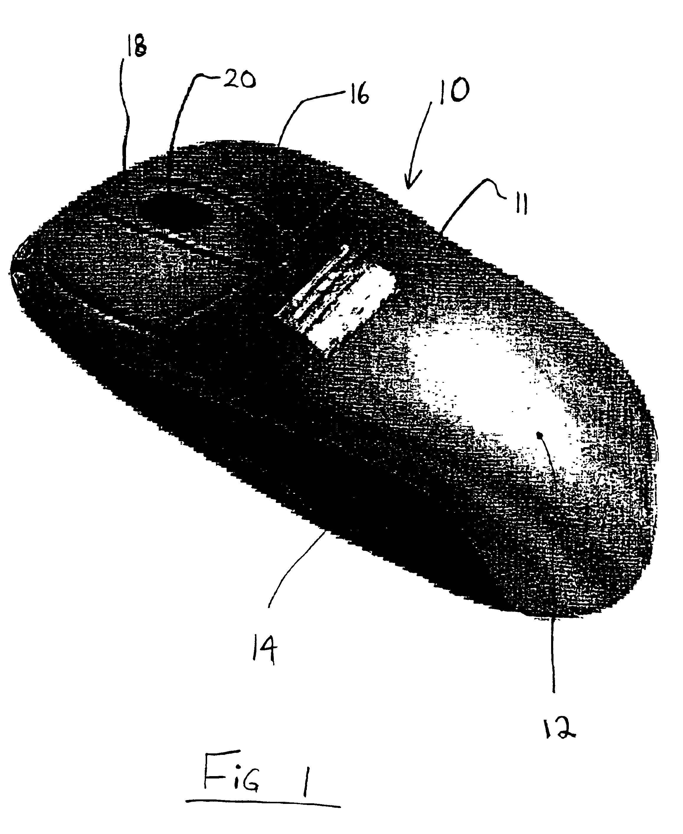 Self-powered cordless mouse