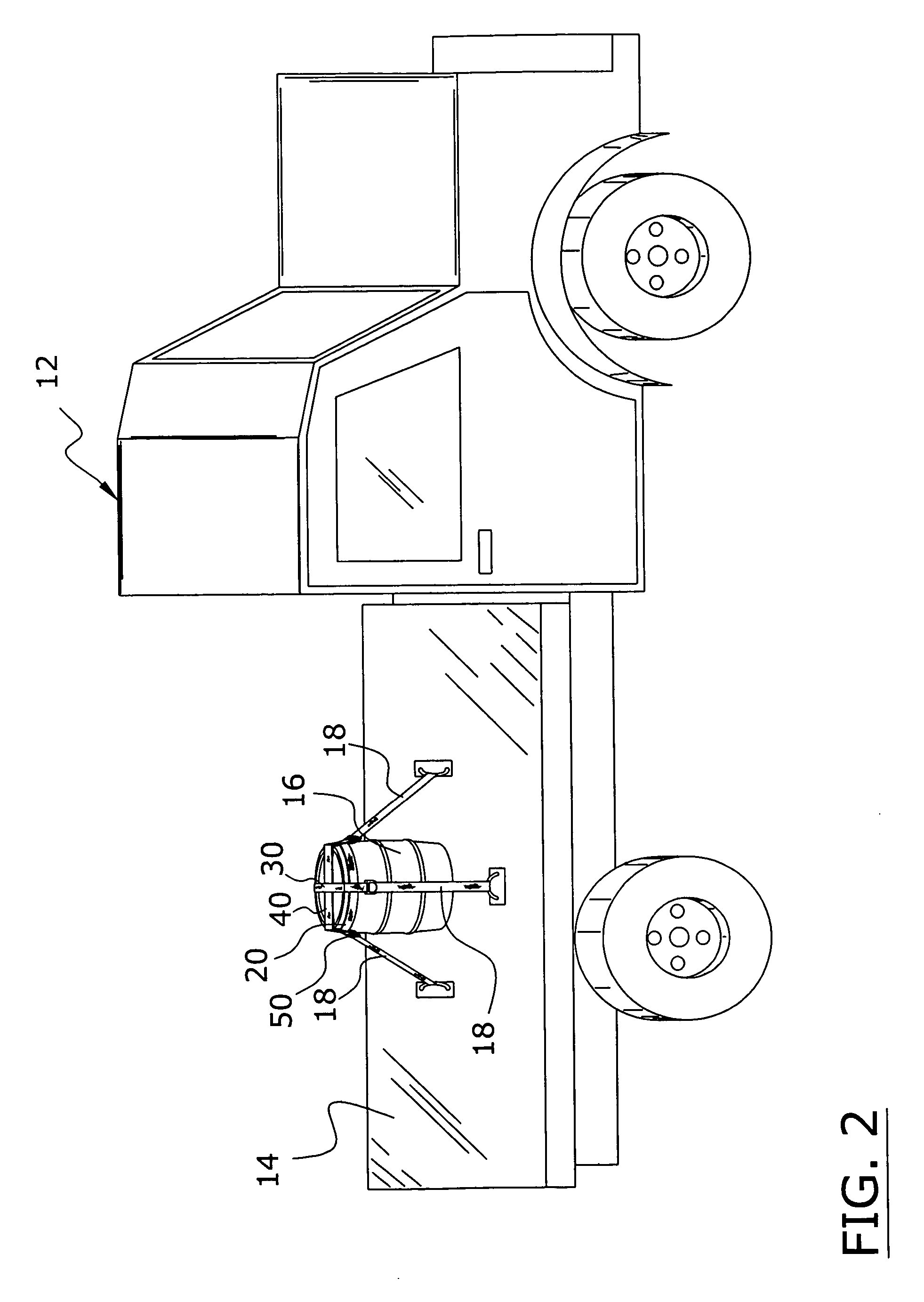 Container securing system