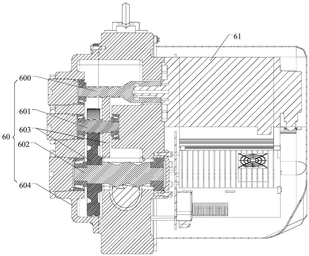 Electrically-driven high-pressure plunger type coating spraying facility and spraying method thereof