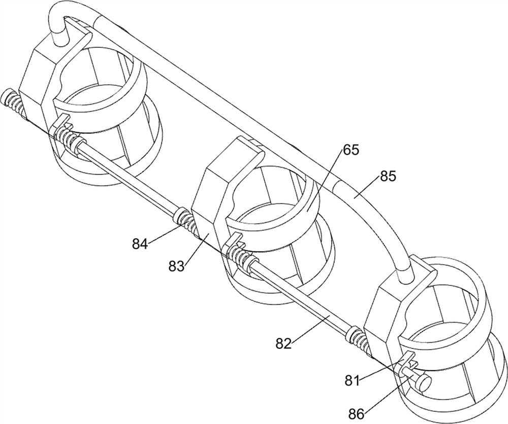 Preliminary cleaning device for cosmetic bottle recycling