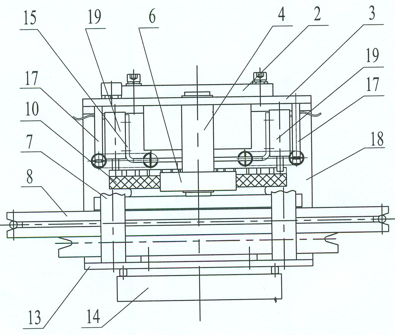 Speed limiter with electromagnet and built-in photoelectric encoder