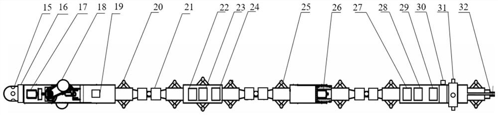 Gas transportation pipeline lubricating oil accumulation positioning detecting and pump drainage system