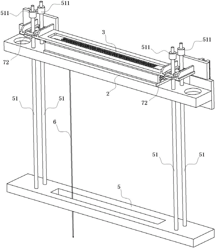 Suspending device for expanding arbors and selecting device for expanding arbors
