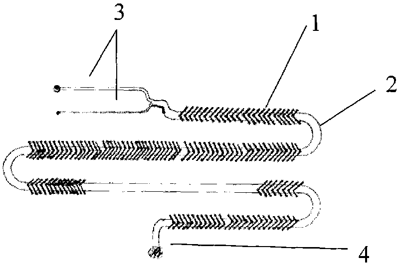 Microfluidic chip for enriching microorganisms in air and preparation method thereof