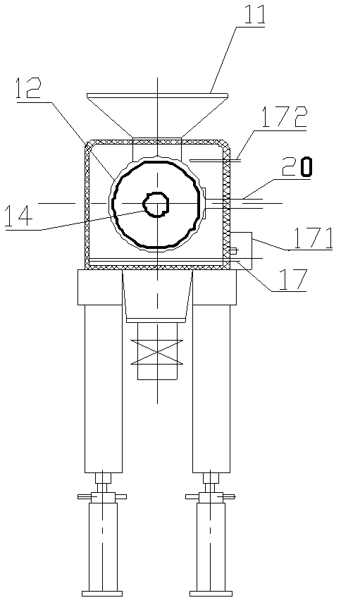 Ectopic leaching restoring device and restoring method for chromic slag polluted soil