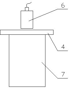 Thickness measuring probe