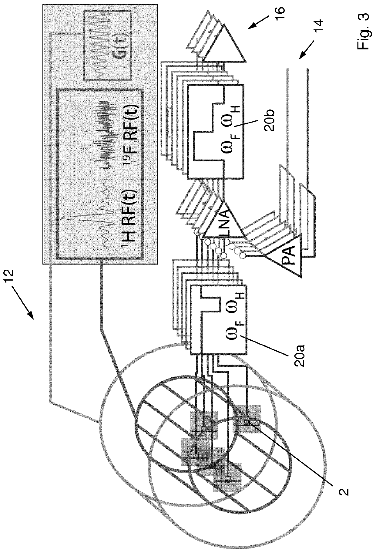 Active noise suppression for magnetic resonance based magnetic field probes