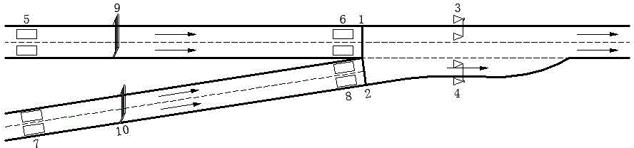 Urban expressway on-ramp and main line collaborative signal control system and method