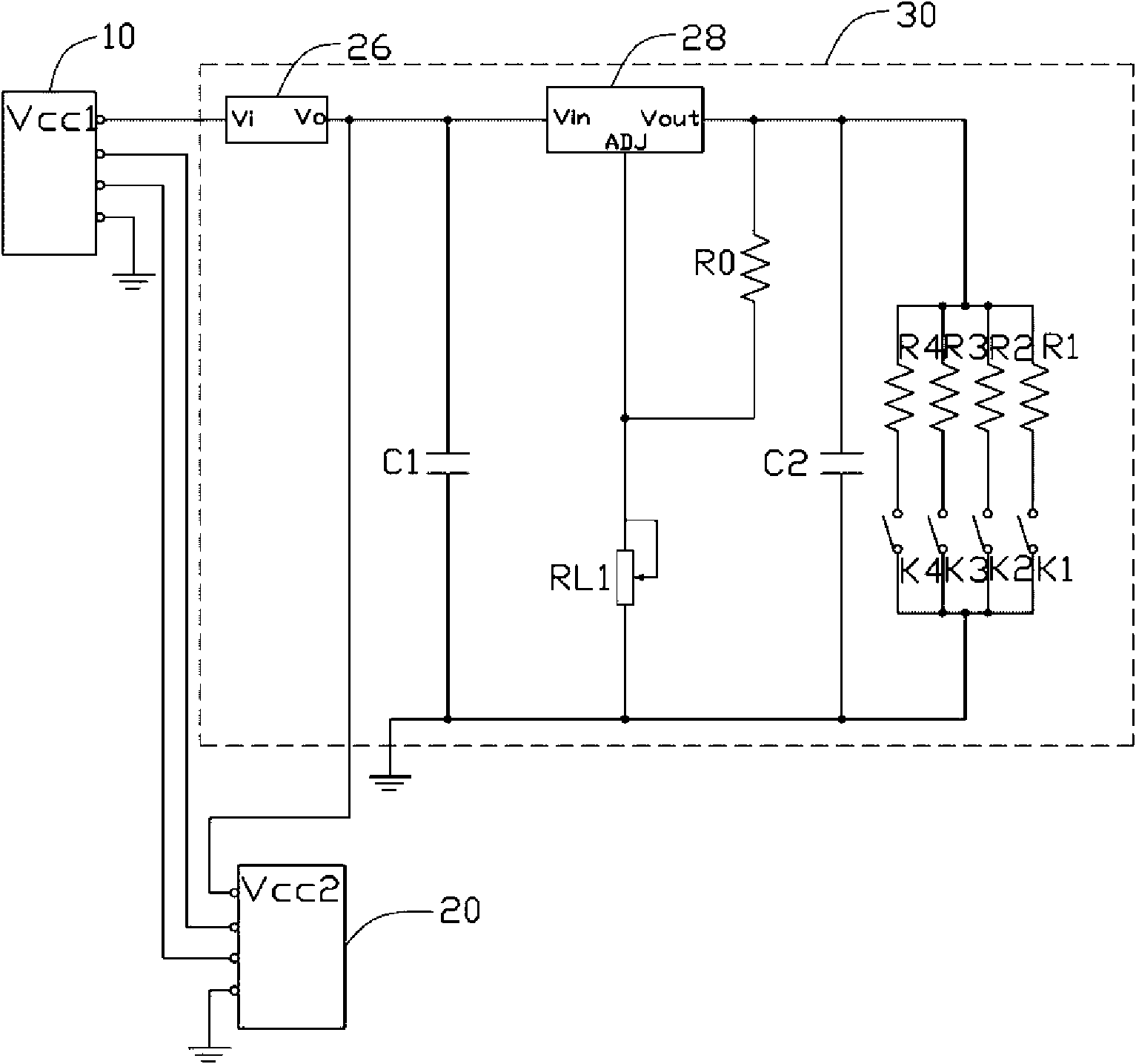 Device for testing power of USB interface