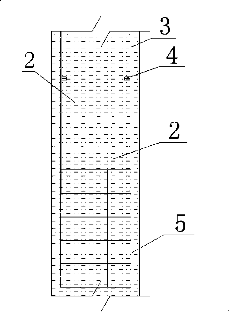 Pile, pole interface positioning device and construction method