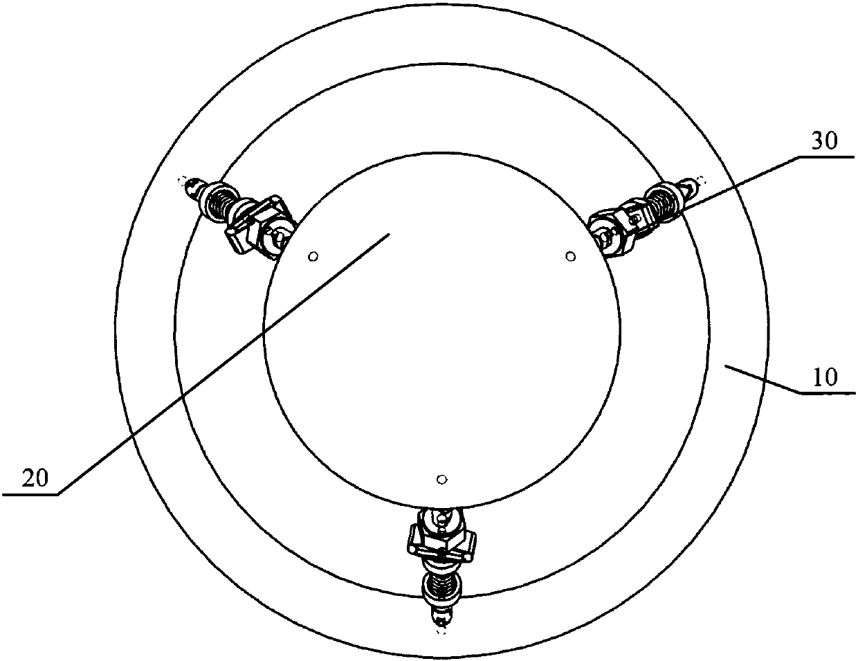 A three-degree-of-freedom micro-vibration suppression platform and its control method