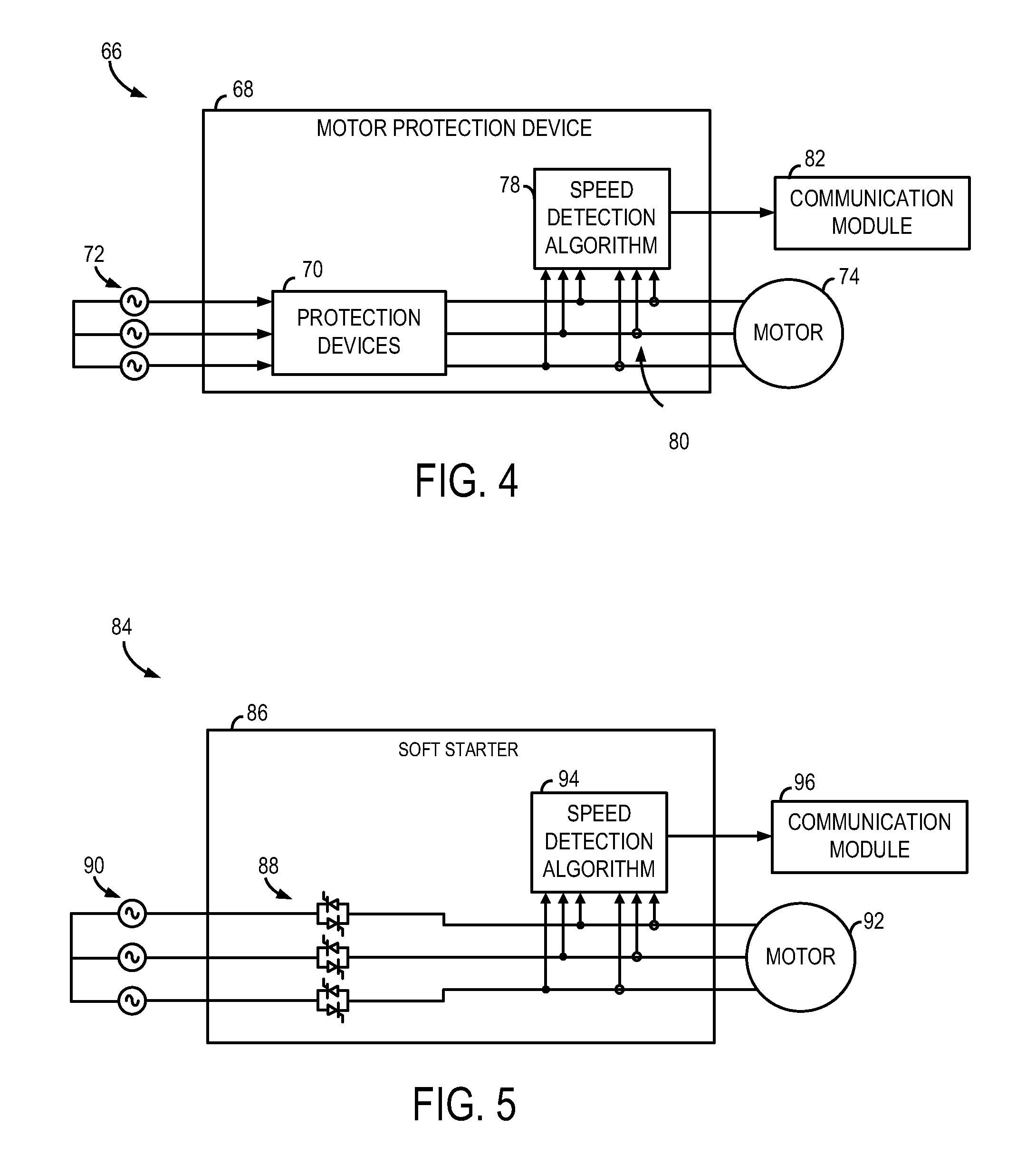 System and method of speed detection in an ac induction machine