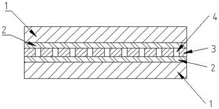 Copper-aluminum battery electrode and processing method thereof