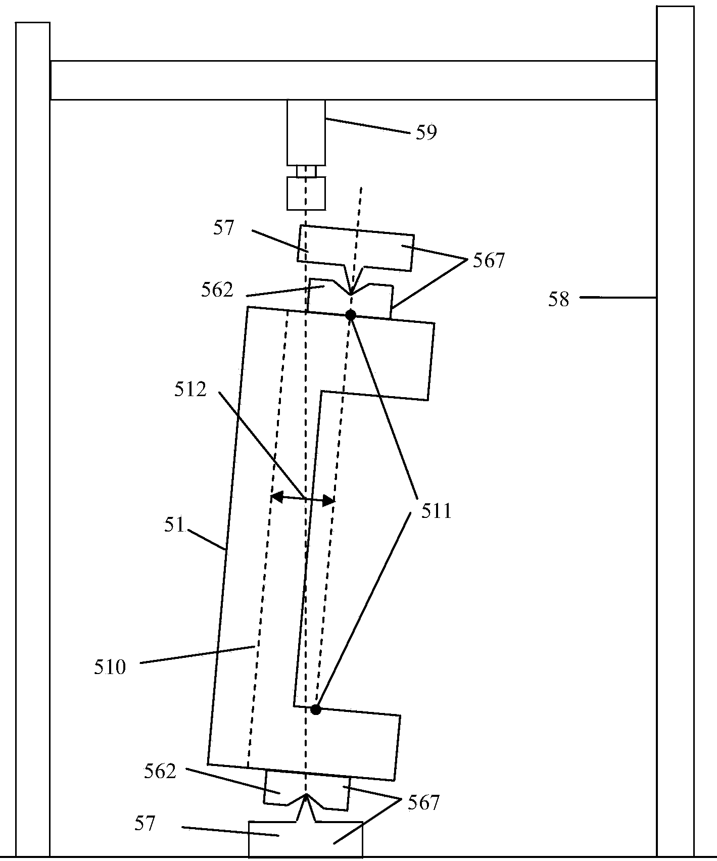 Inflatable loading positioning device and loading positioning method of columns