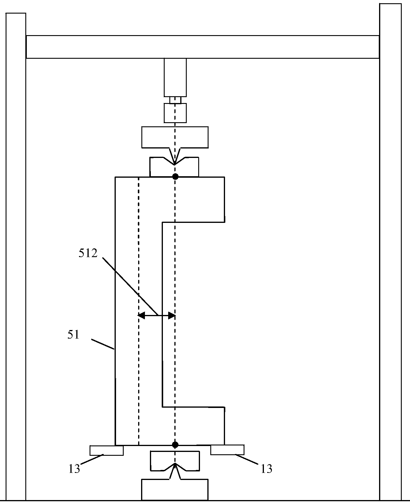 Inflatable loading positioning device and loading positioning method of columns