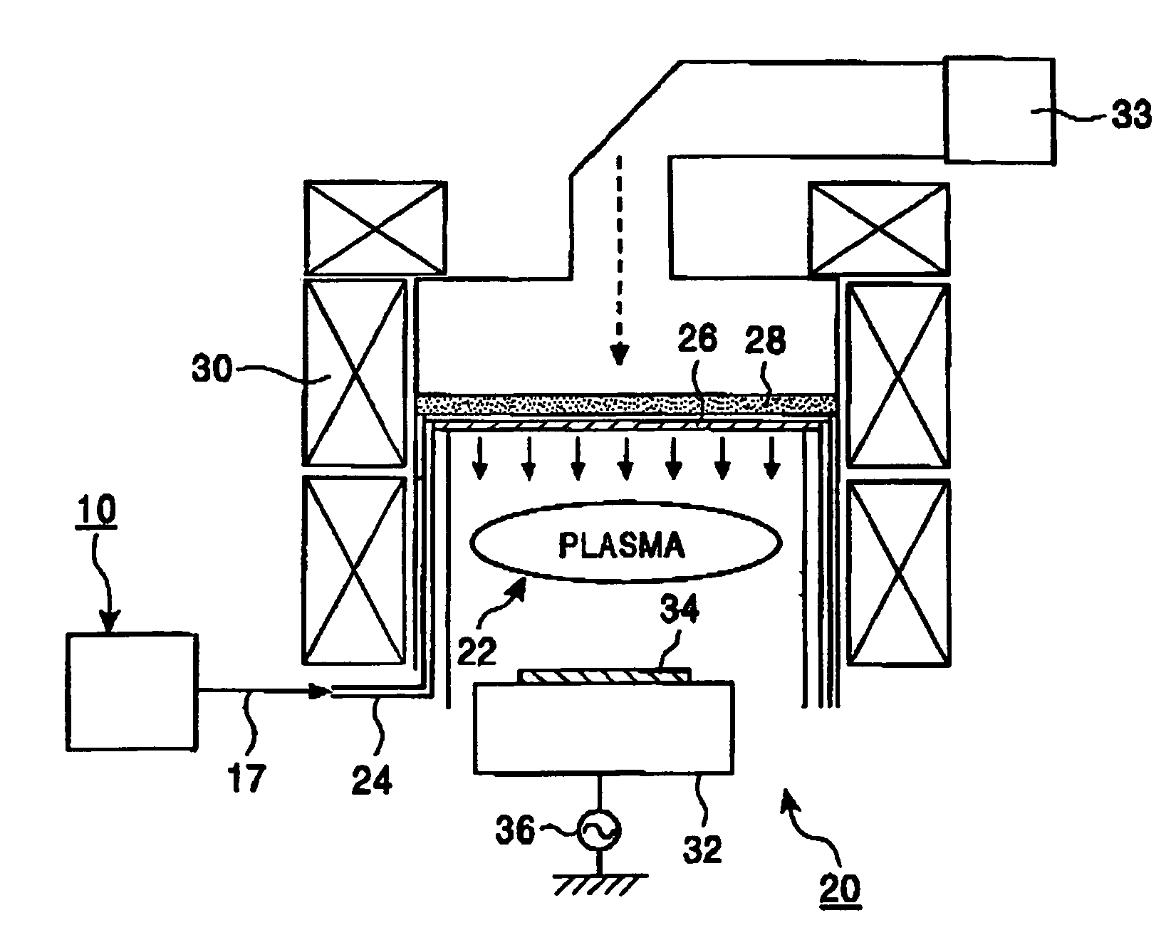 Etching methods and apparatus for producing semiconductor devices