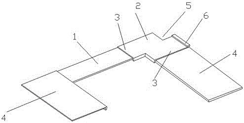 Combined type cupboard table board and manufacturing method thereof