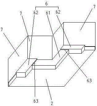 Combined type cupboard table board and manufacturing method thereof