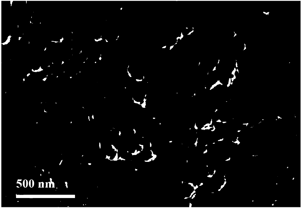 Nanometer manganese lithium phosphate/carbon positive electrode material and preparation method thereof