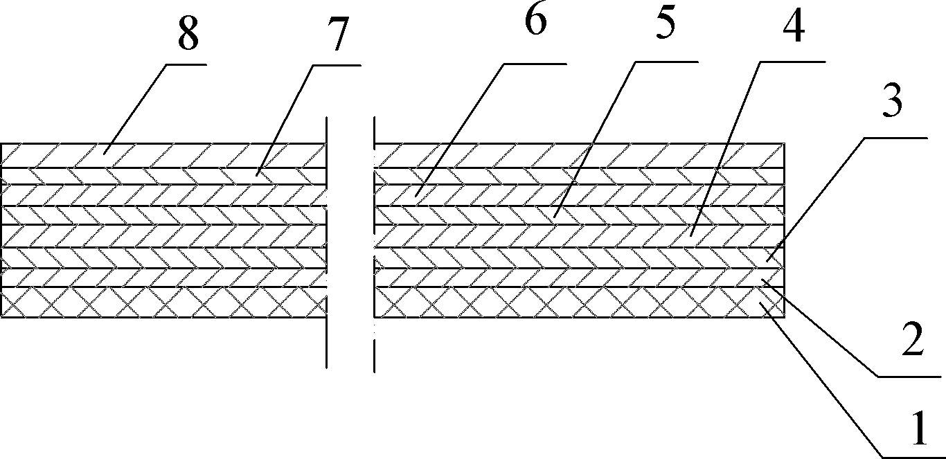 Temperable low-radiation coated glass and preparation method thereof