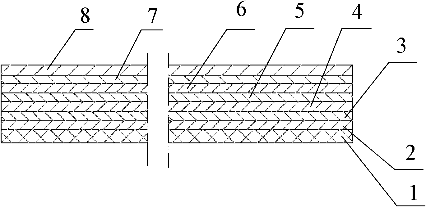 Temperable low-radiation coated glass and preparation method thereof