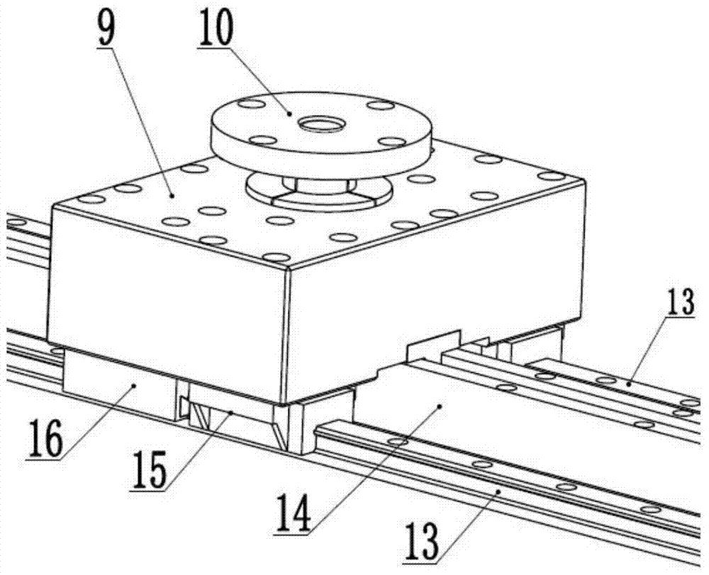 A macro-micro two-stage drive precision positioning mechanism